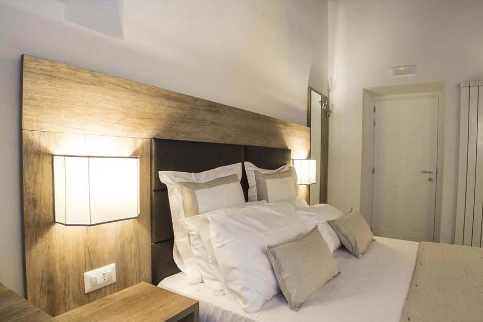 Hotel room furniture in Naples, Italy