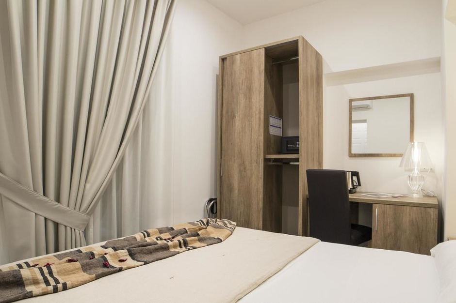 Hotel room furniture in Naples, Italy