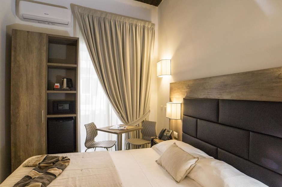 Hotel room furniture in Naples, Italy