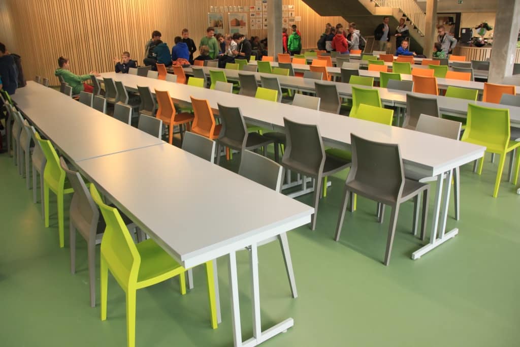 School canteen, Brussels