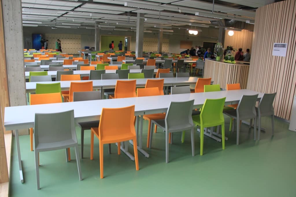 School canteen, Brussels