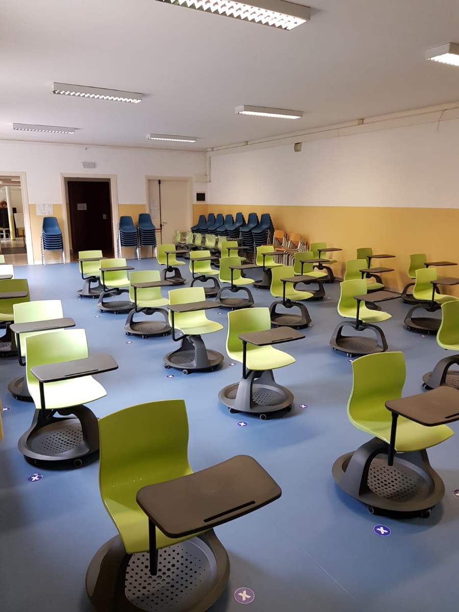 New anti-covid layout for Schools - Vicenza