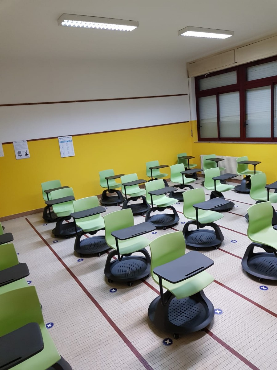 New anti-covid layout for Schools - Vicenza