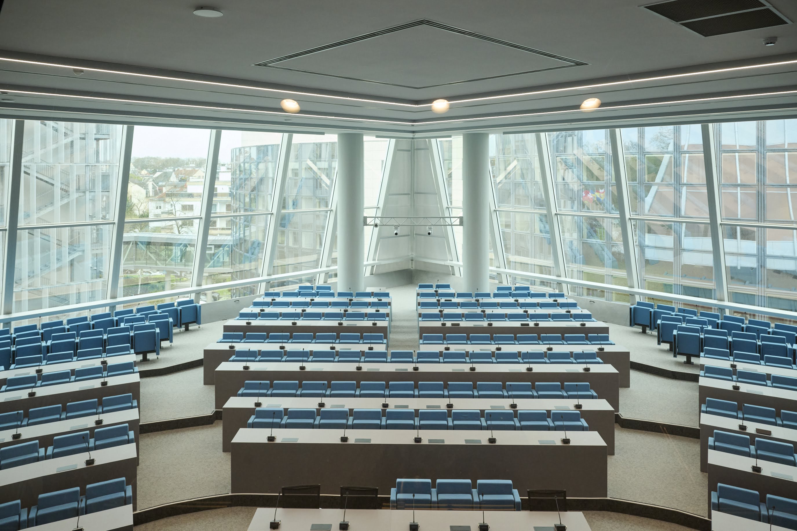 Room 1 of the European Council in Strasbourg