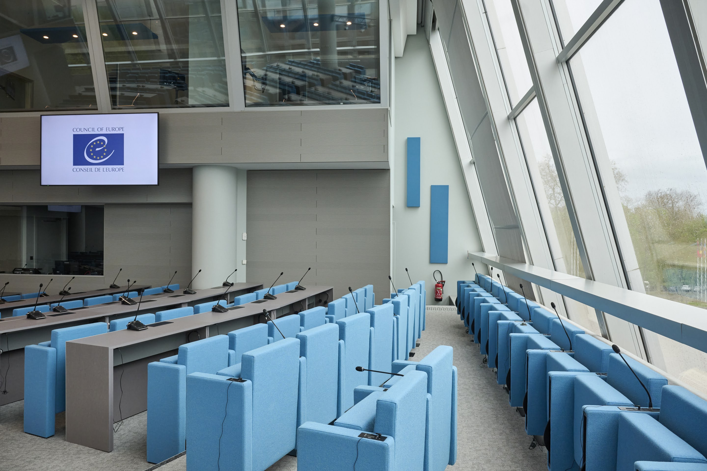 Room 1 of the European Council in Strasbourg
