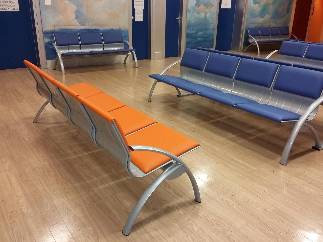 Waiting room at IOV Hospital - Padua