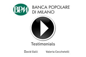 Testimonial Banca Popolare di Milano
